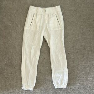 White Linen Pants
